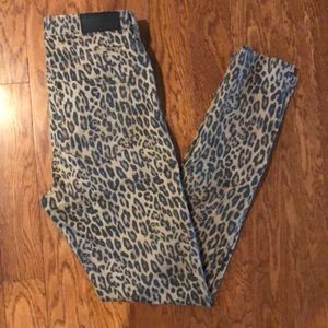 Leopard High Waist Jeggings